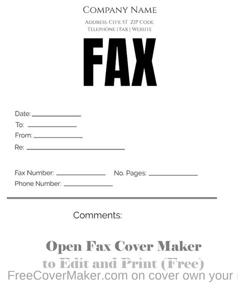 Full page fax print 